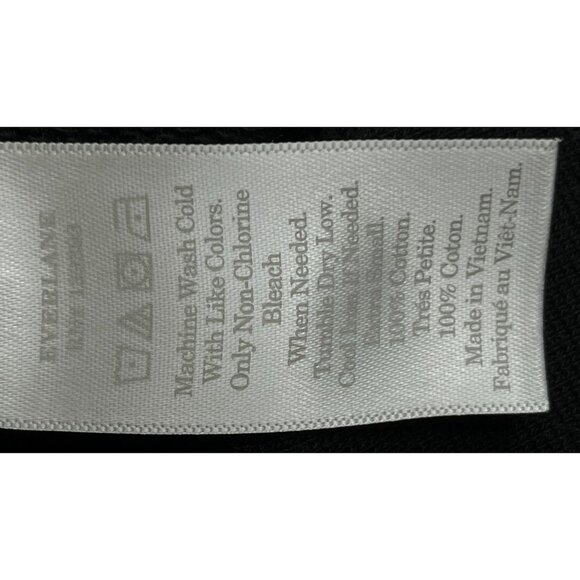 Everlane ZHOU Crewneck Sweatshirt Size XS Long Sleeve Fleece - Picture 13 of 13